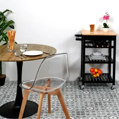 Fabrique de Styles Chaises>Chaise salle à manger scandinave e Transparent