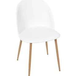 Fabrique de Styles Chaises>Chaise salle à manger scandinave - Bergen Blanc