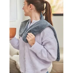 Fabrique de Styles Relaxation Et Massage>Chauffe épaules vibrant 3 puissances Gris