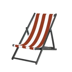 Fabrique de Styles Bains De Soleil, Chiliennes|Jardin>Chilienne en tissu 52x118cm - Riviera Cuivre