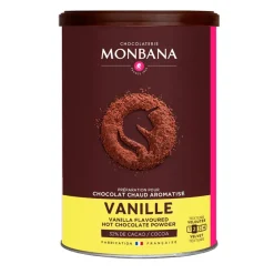 Fabrique de Styles Chocolats Et Confiseries>Chocolat en poudre arôme vanille 250g Jaune, Marron