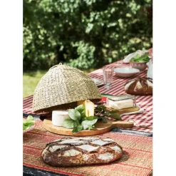 Fabrique de Styles Bonbonnières, Cloches Et Coupes>Cloche en jonc de mer d35cm - Recif Naturel