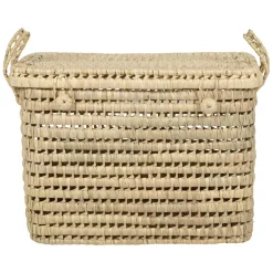 Fabrique de Styles Petits Rangements>Coffre en feuille de palmier - Beezz Naturel
