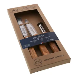 Fabrique de Styles Couteaux De Cuisine>Coffret 3 pièces couteau et éplucheur - Tradition Naturel