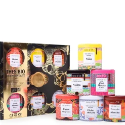 Fabrique de Styles Cafés, Thés Et Infusions>Coffret 6 thes hospitalite - bio Multicolore