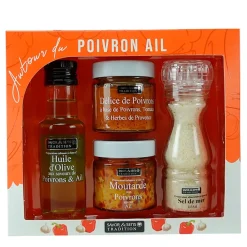 Fabrique de Styles Condiments Et Épices>Coffret autour du poivron et pointe d'ail Multicolore