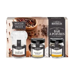 Fabrique de Styles Condiments Et Épices>Coffret bar à poivre du monde Multicolore