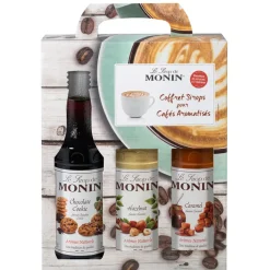 Fabrique de Styles Boissons Non Alcoolisés>Coffret Barista 3x25cl - chocolat cookie, noisette, caramel Multicolore