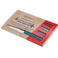 Fabrique de Styles Couverts>Coffret de 4 couteaux de table multicolor - Opinel Multicolore