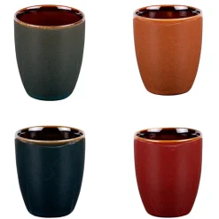 Fabrique de Styles Tasses Et Mugs>Coffret de 4 tasses 10cl - Elyas Multicolore
