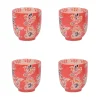 Fabrique de Styles Tasses Et Mugs>Coffret de 4 tasses en grès rouge 15cl - Ava
