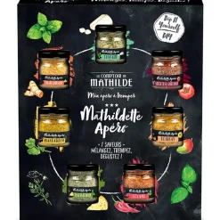 Fabrique de Styles Conserverie>Coffret mathildette apéro 7 saveurs Multicolore