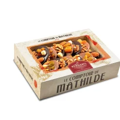 Fabrique de Styles Chocolats Et Confiseries>Coffret mendiants 2 chocolats 200g Multicolore