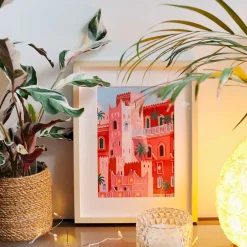 Fabrique de Styles Loisirs Créatifs>Coffret peinture au numéro Sunset in morocco Multicolore