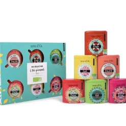 Fabrique de Styles Cafés, Thés Et Infusions>Coffret thés gourmands 6x50g Multicolore