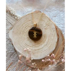 Fabrique de Styles Bijoux Fantaisie>Collier talisman runique protection