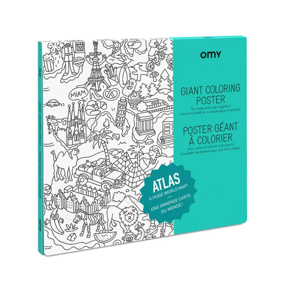 Fabrique de Styles Jouets>Coloriage en papier 70x100cm Noir