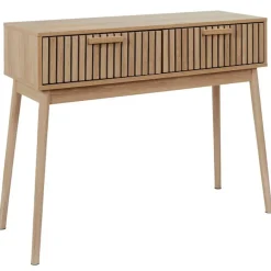 Fabrique de Styles Consoles>Console en pin naturel - Kara Marron