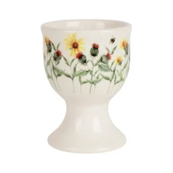 Fabrique de Styles Accessoires De Table>Coquetier en faïence tournesol - Collection Multicolore