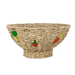 Fabrique de Styles Paniers Et Corbeilles>Corbeille en jonc de mer d28cm - P'tit Légume Naturel