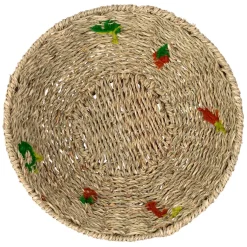 Fabrique de Styles Paniers Et Corbeilles>Corbeille en jonc de mer d28cm - P'tit Légume Naturel