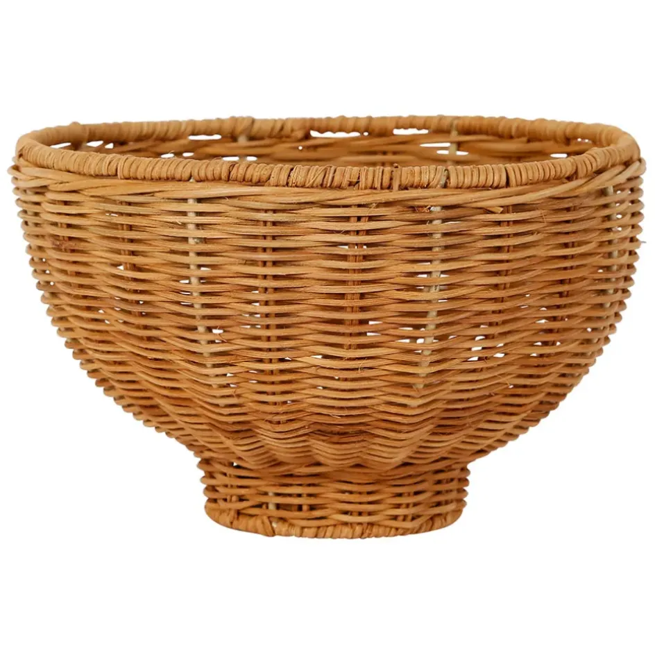 Fabrique de Styles Paniers Et Corbeilles>Corbeille en rotin d25xh15cm - Fantine Naturel