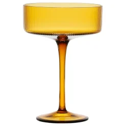 Fabrique de Styles Coupes Et Flutes>Coupe champagne en verre 33cl - Champart Ambre