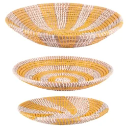 Fabrique de Styles Petits Objets Déco>Coupe en jonc de mer d35cm Jaune