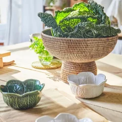 Fabrique de Styles Bols Et Coupelles>Coupelle chou d15xh6.5cm gres Blanc