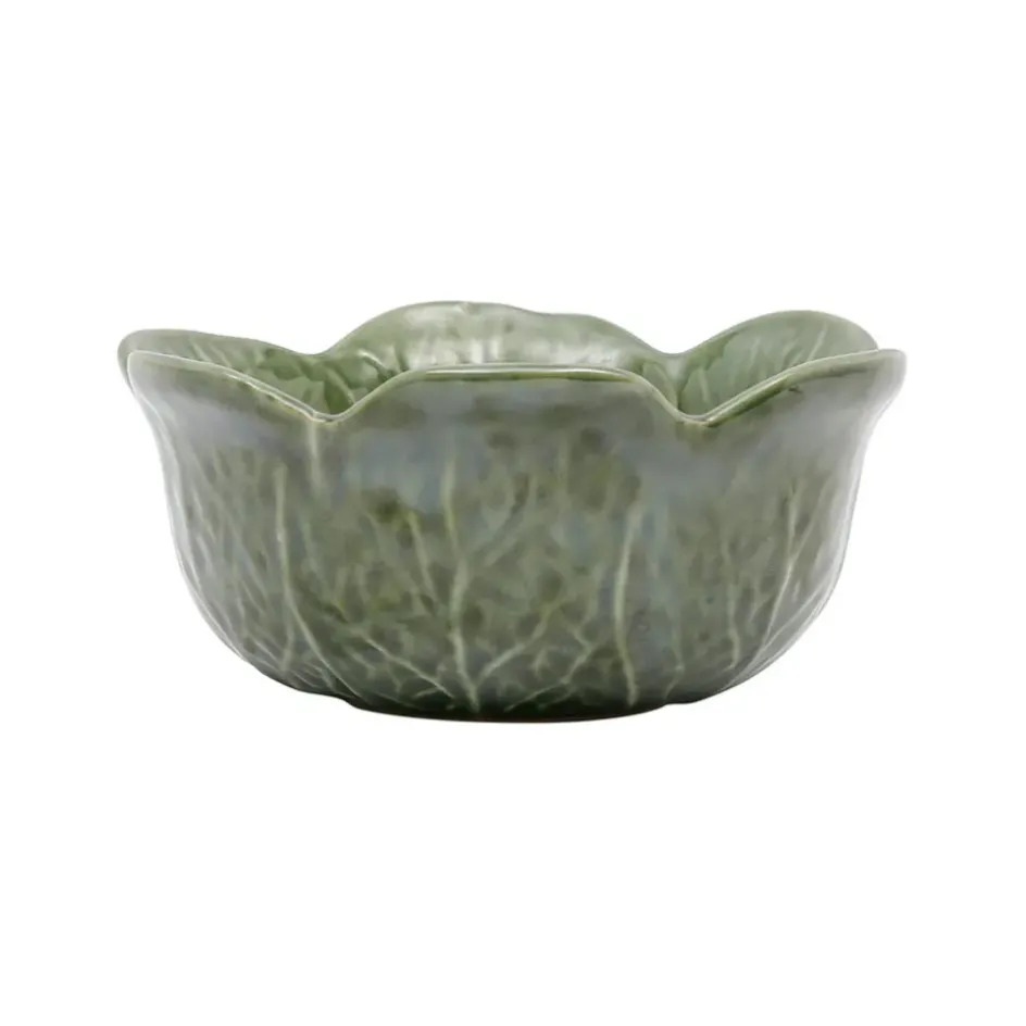 Fabrique de Styles Bols Et Coupelles>Coupelle chou d15xh6.5cm gres Vert