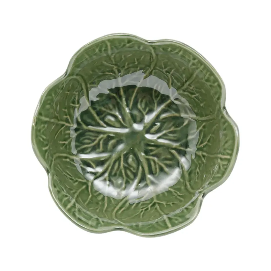 Fabrique de Styles Bols Et Coupelles>Coupelle chou d15xh6.5cm gres Vert
