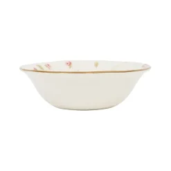 Fabrique de Styles Bols Et Coupelles>Coupelle en faïence rose et doré d15cm - Rose Rose, Doré