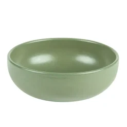 Fabrique de Styles Bols Et Coupelles>Coupelle en gres amande d12cm - uno Vert