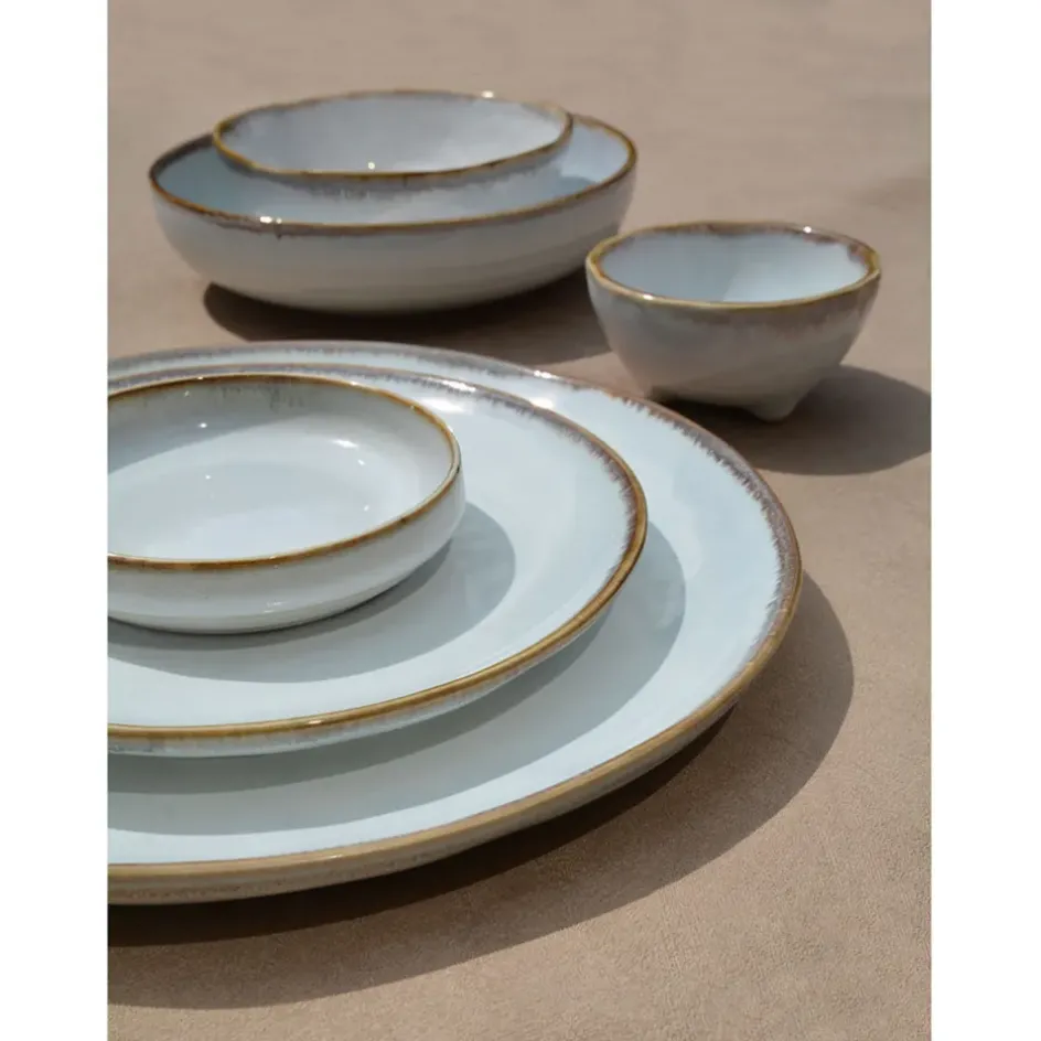 Fabrique de Styles Bols Et Coupelles>Coupelle en grès nacre d14cm - Nori