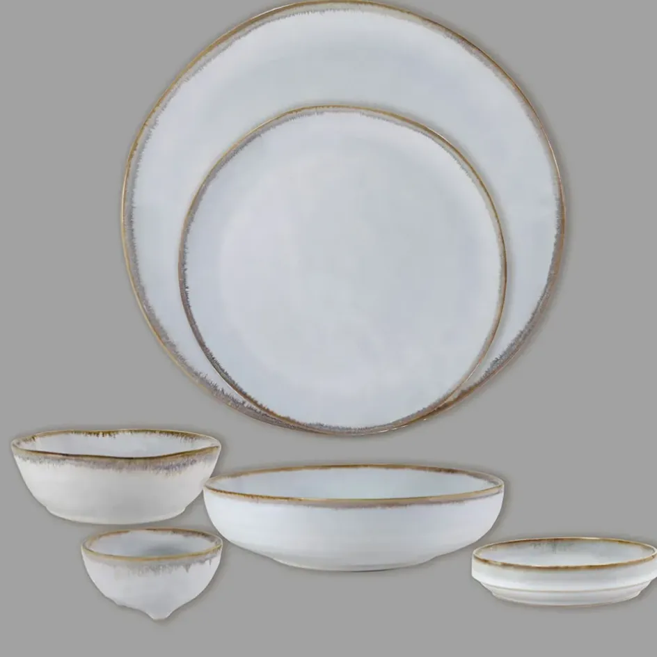 Fabrique de Styles Bols Et Coupelles>Coupelle en grès nacre d14cm - Nori