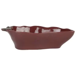Fabrique de Styles Bols Et Coupelles>Coupelle piment en grès 18x8.5cm Aubergine