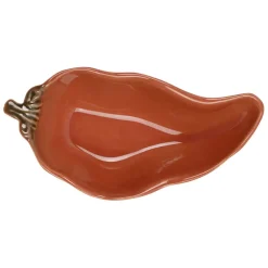Fabrique de Styles Bols Et Coupelles>Coupelle piment en grès 18x8.5cm Rhubarbe