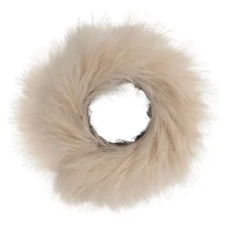 Fabrique de Styles Fleurs Et Plantes Artificielles>Couronne d62cm - Pampa Sable