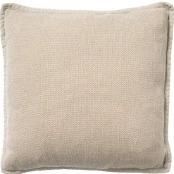 Fabrique de Styles Coussins Et Housses>Coussin Bowie 45x45cm Pumice Stone Beige