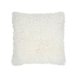 Fabrique de Styles Coussins Et Housses>Coussin carré en tissu 50x50cm - Walton Blanc