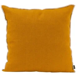 Fabrique de Styles Coussins Et Housses>Coussin chennai chamoi 45x45cm en lin lave Chamois