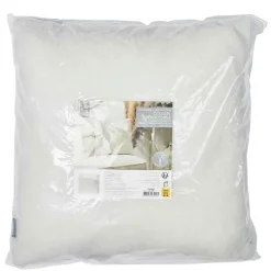 Fabrique de Styles Coussins Et Housses>Coussin doudou bouclé crème 40x40cm - décorera Blanc