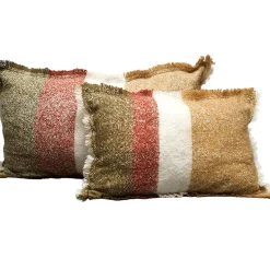 Fabrique de Styles Coussins Et Housses>Coussin en laine 40x60cm - Calypso Kaki