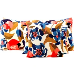 Fabrique de Styles Coussins Et Housses>Coussin en lin et coton 45x45cm - Ibiza Encre