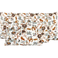 Fabrique de Styles Coussins Et Housses>Coussin en lin et coton 40x60cm - Mahe Tabac