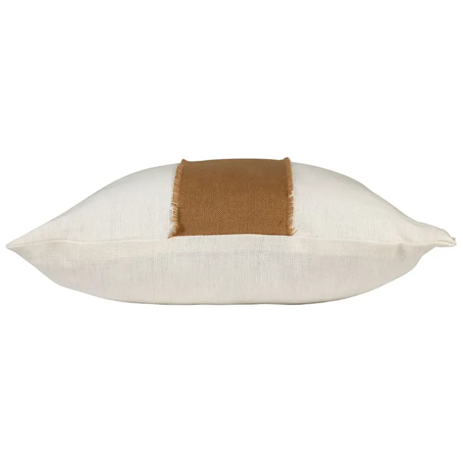 Fabrique de Styles Coussins Et Housses>Coussin en lin 45x45cm - Goa Tabac