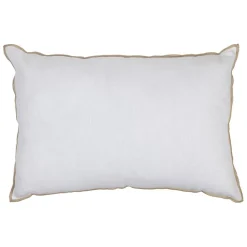 Fabrique de Styles Coussins Et Housses>Coussin en lin 40x60cm - Calvi Blanc