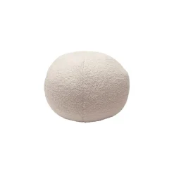 Fabrique de Styles Coussins Et Housses>Coussin en tissu blanc d30cm - Teddy Naturel