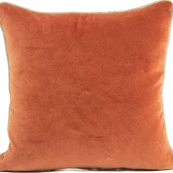 Fabrique de Styles Coussins Et Housses>Coussin en velour 45x45cm - Delhi Brick