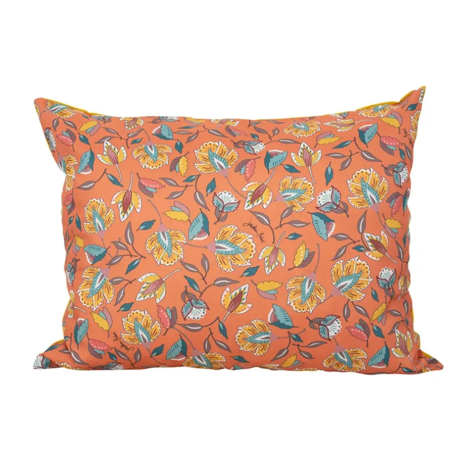 Fabrique de Styles Textiles Outdoor|Jardin>Coussin extérieur en coton 60x50cm - Kerala Terracotta